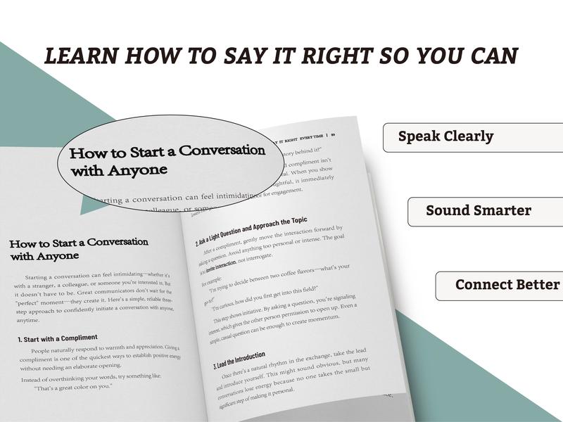 Say it Right.. Every Time